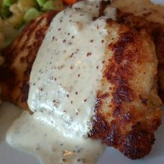 A picture of Parmesan crusted chicken 🍴.