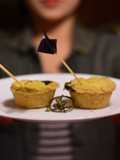 Mini pies (pays) de blueberry