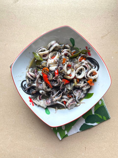 Foto resep Oseng Pedas Cumi Hitam