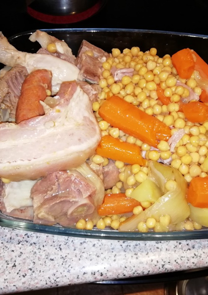 Una foto de Cocidito madrileño