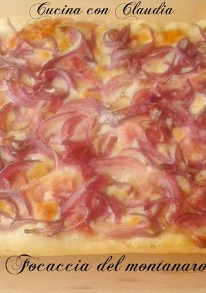 Una foto de Focaccia del montanaro