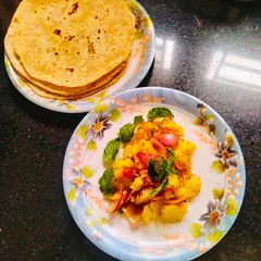 A picture of Aloo Chokha.
