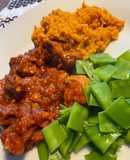 West Indian Pork Curry With Sweet Potatoes