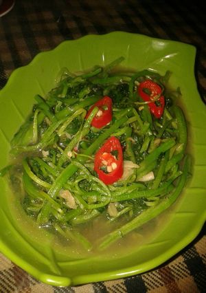 Foto resep Tumis Selada Air Saos Tiram