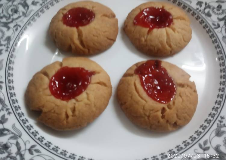 Step-by-Step Guide to Prepare Awsome Jam cookies | This is Recipe So Trending You Must Undertake Now !!
