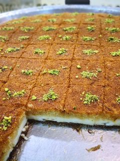 صورة لوصفة كنافة بالقشطة العربية الفريش