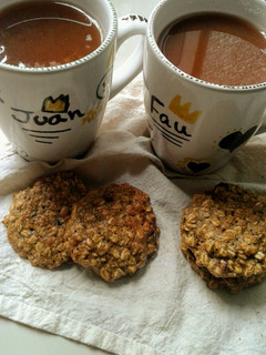 Una foto de Galletas de Avena con chips de chocolate