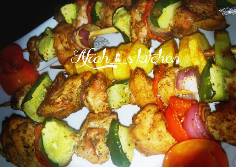 Chicken kebabs