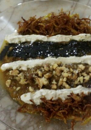 عکسی از دستور کشک بادمجان