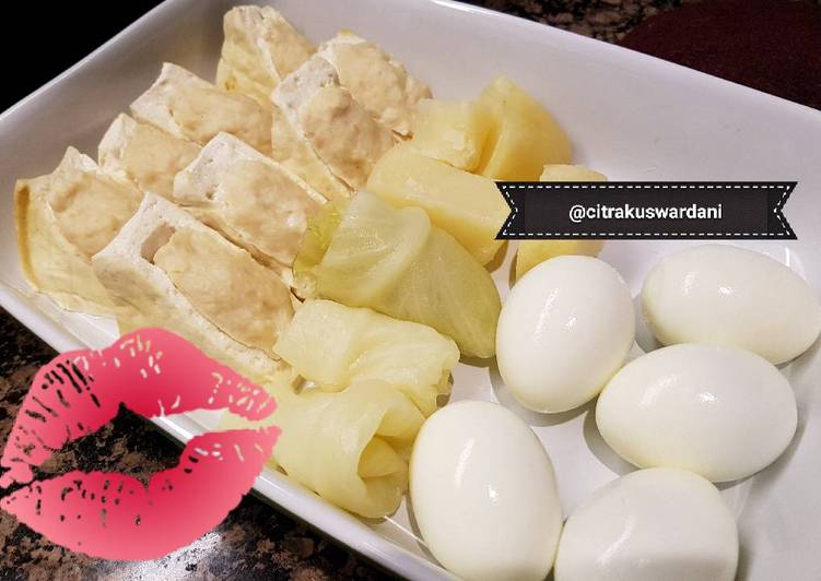 Resep Siomay Ayam Empuk Sampai Besok Oleh Citra Kuswardani Cookpad