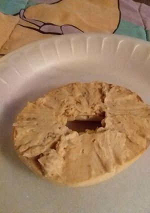 A picture of Honey walnut cream cheese spread.