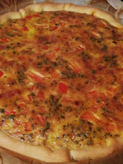 Una foto de Quiche de calabacín