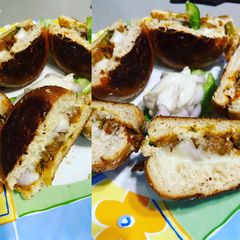 A picture of Tawa burger.