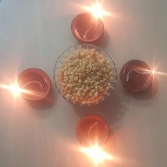 A picture of Meethi boondi.