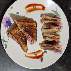 A picture of Veg sandwich.