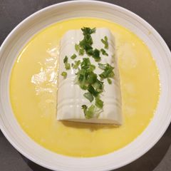 A picture of Steamed Egg with Silken Tofu.