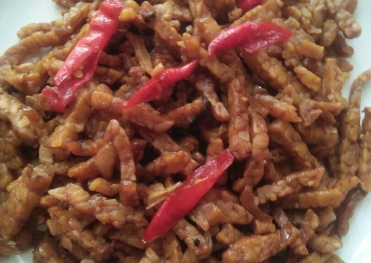 Tempe orek simple gurih