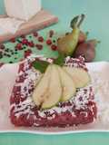 Tartare di Lombo con scaglie di Pecorino Stagionato in Fossa