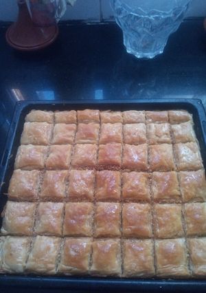 صورة لوصفة البقلاوة