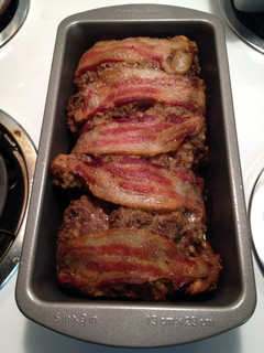 A picture of Bacon Wrapped Meatloaf.