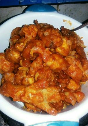 Foto resep Ayam crispy asam manis pedas