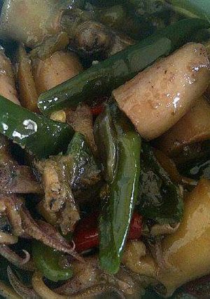 Foto resep Cumi Asin Cabe ijo