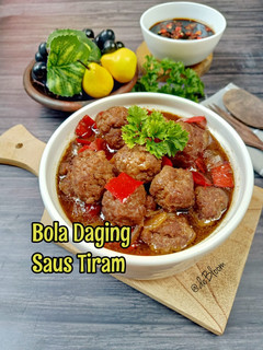 Foto resep 967. Bola Daging Saus Tiram, Bumbu Minimalis Rasa Maksimalis 😋