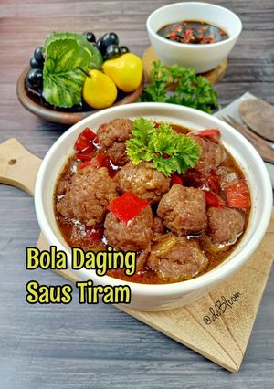 Foto resep 967. Bola Daging Saus Tiram, Bumbu Minimalis Rasa Maksimalis 😋