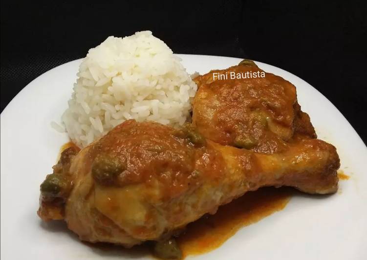 Pollo alcaparrado