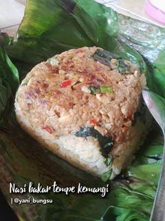 Foto resep Nasi bakar tempe kemangi