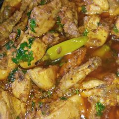 A picture of Peshawari Charsi Chicken Karahi.