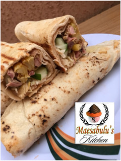 A picture of Shawarma.
