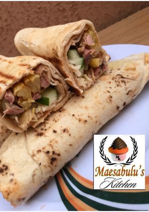A picture of Shawarma.