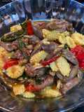 Tumis jantung keputren