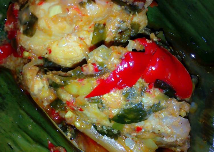 Pepes Ayam (rendah kolesterol)