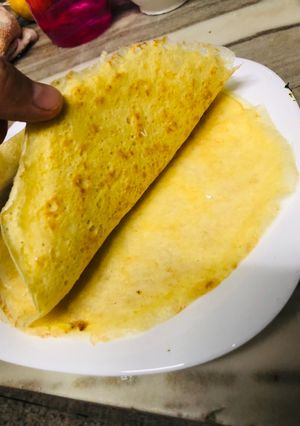Una foto de Frilloas de arroz integral sin gluten - preparaciones dulces o saladas