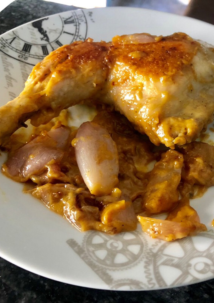 Una foto de Pollo con miel y mostaza