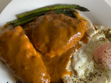 Pechuga de pollo rellena de verduras