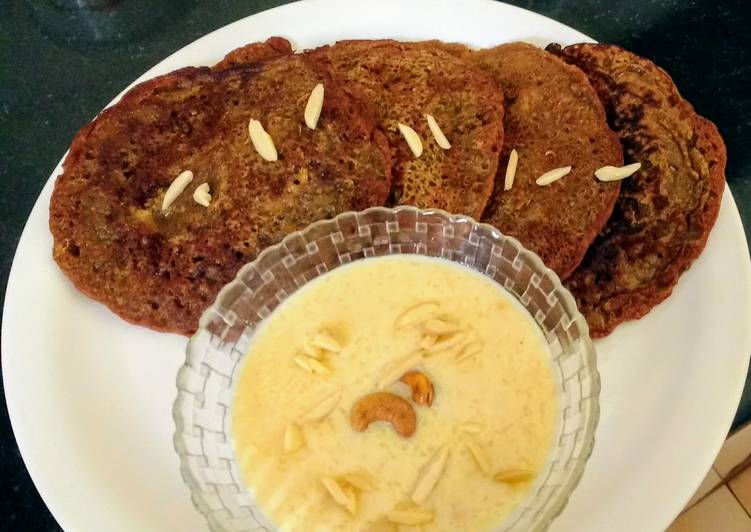 Coconut and Banana Malpua