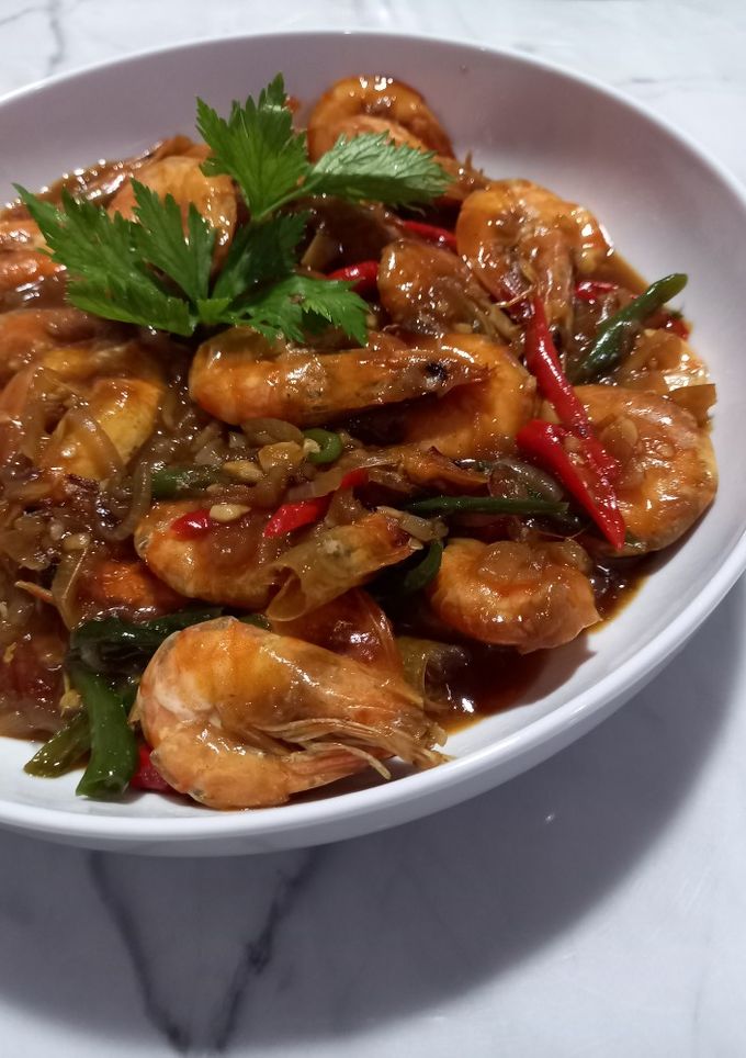 Foto resep Udang saos tiram