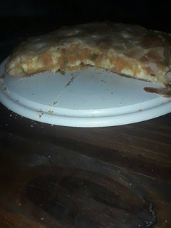 Una foto de Tarta de zapallo, pollo y choclo