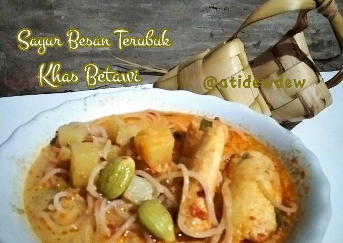 Resep Sayur Besan Terubuk Khas Betawi Oleh Ati Dewanthi Cookpad 1691