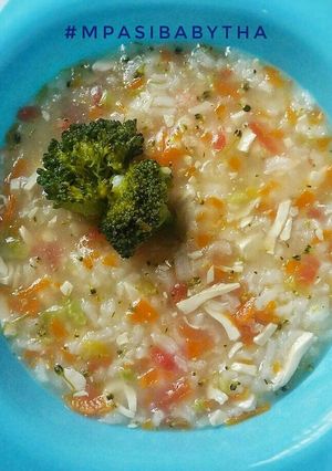 Foto resep Nasi Tim Udang (MPASI)