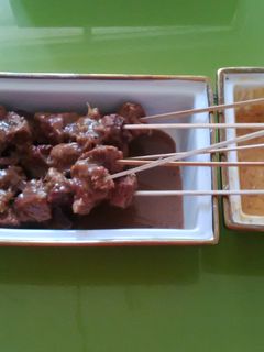 Foto resep sate daging asem manis