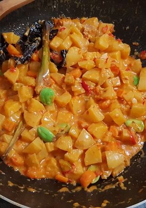 Foto resep Sambel goreng kentang