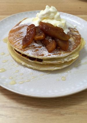 A picture of Apple Cinnamon Pancake.