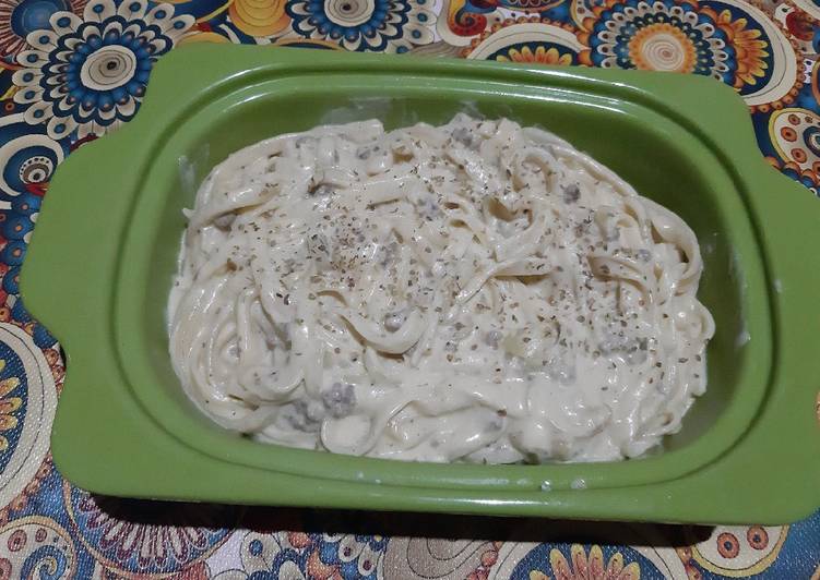 Bagaimana Menyiapkan Fettucine creamy Anti Gagal