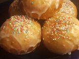Donat kentang sugar glaze