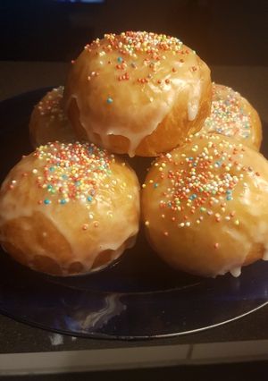 Foto resep Donat kentang sugar glaze