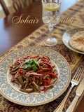 لحم ستراجانوف مع البصل والفلفل الاحمر 🥩🌶️🧅🧄🫚🧈